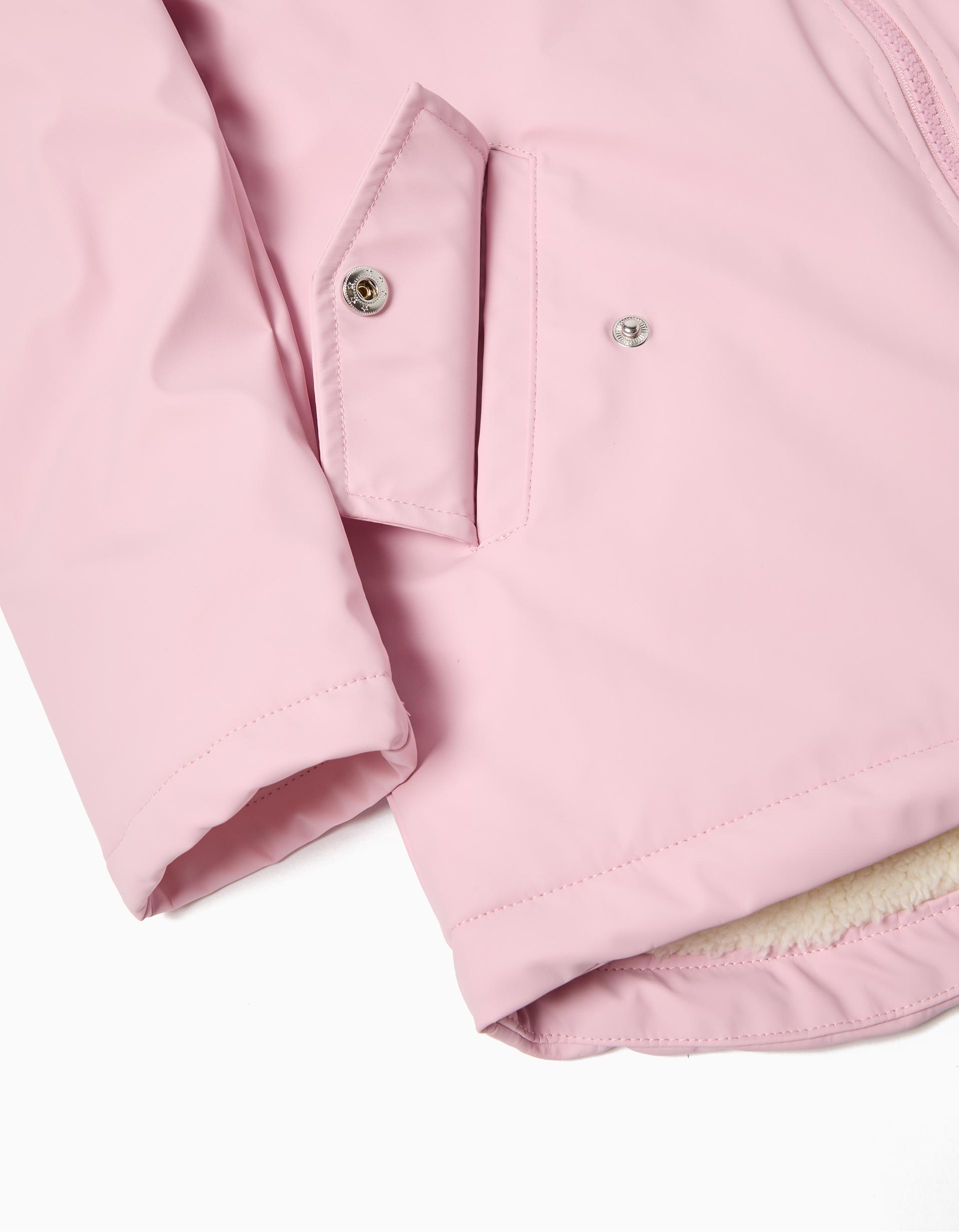 Parka, Menina, Rosa Claro