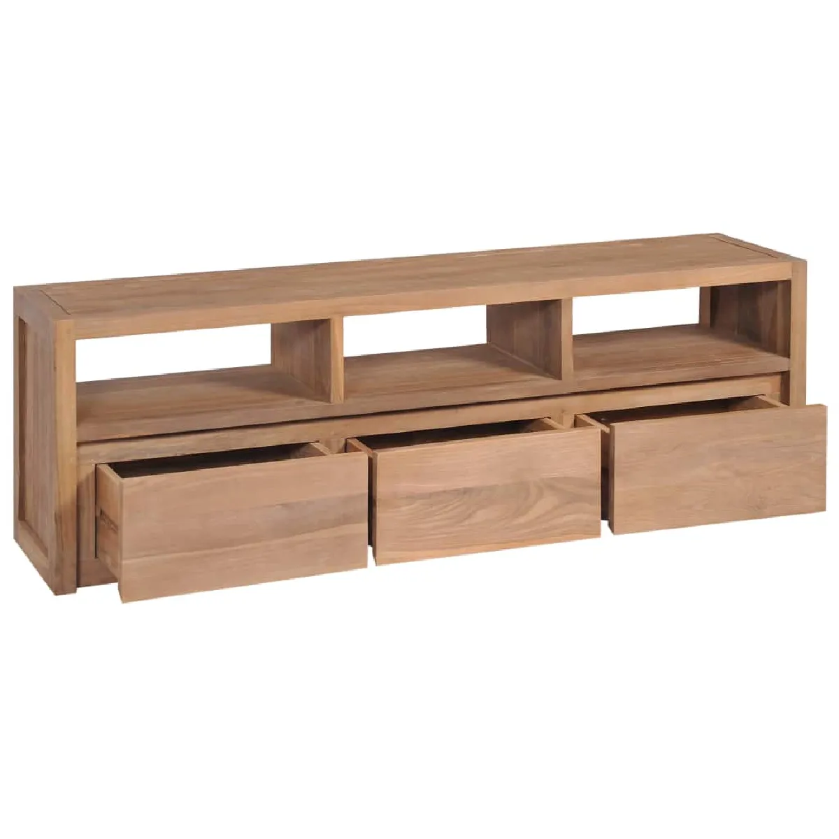 Helloshop26 Meuble TV teck massif 2502183