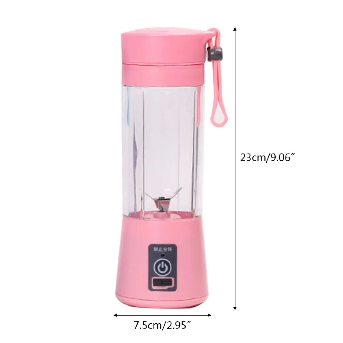 Blender Portable Smoothies Universal - Rose