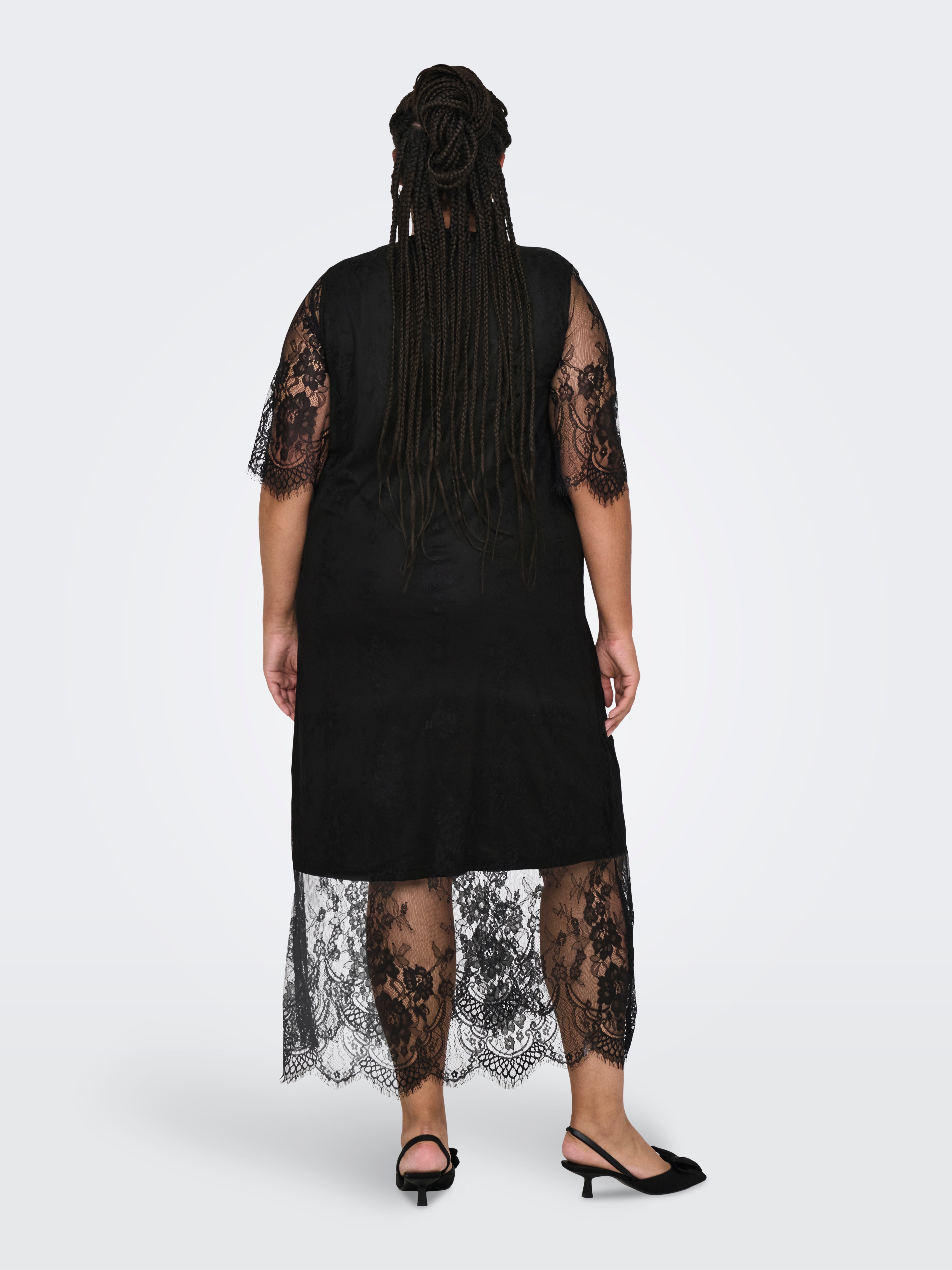 CAREVERLYN Midikleid Black