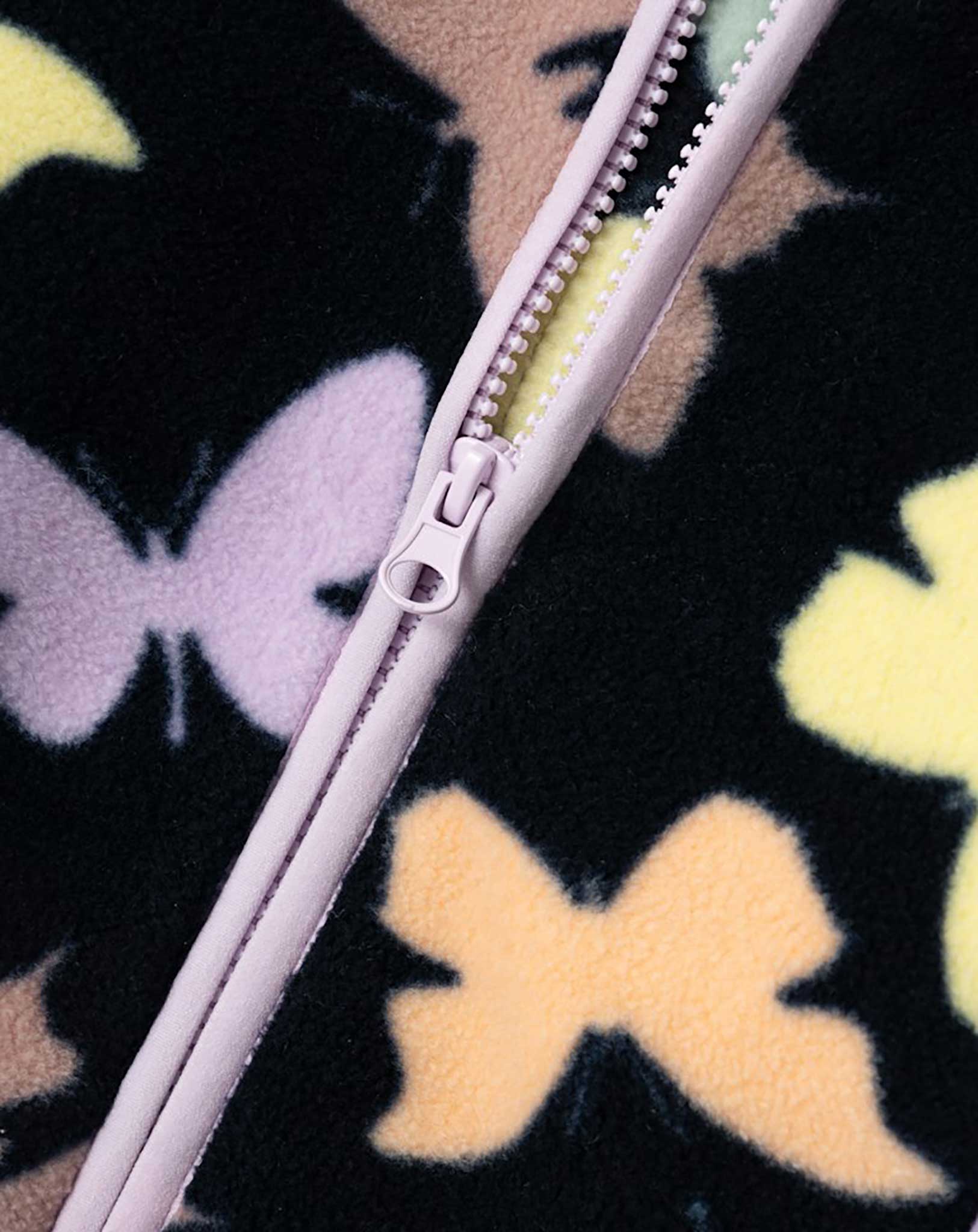 Fleecejacke NMFMEEKO BUTTERFLY in big dipper