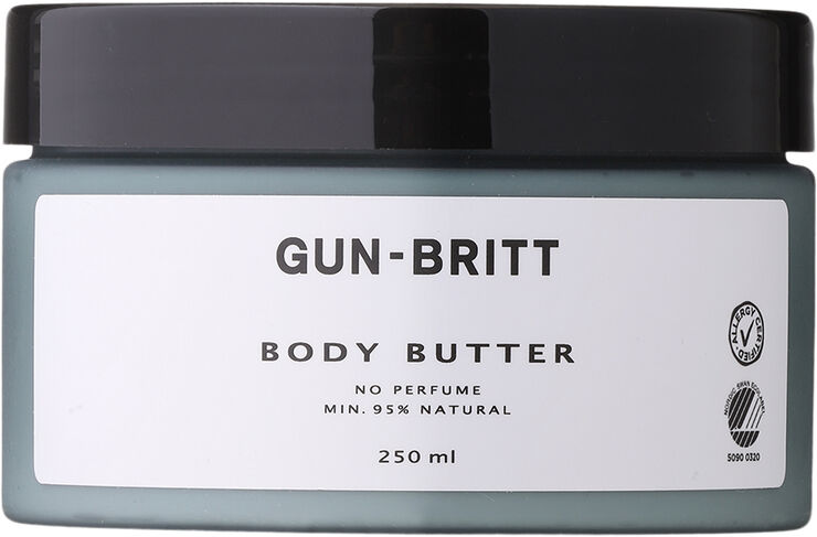 GB by Gun-Britt Body Butter Svane og Allergy mærket