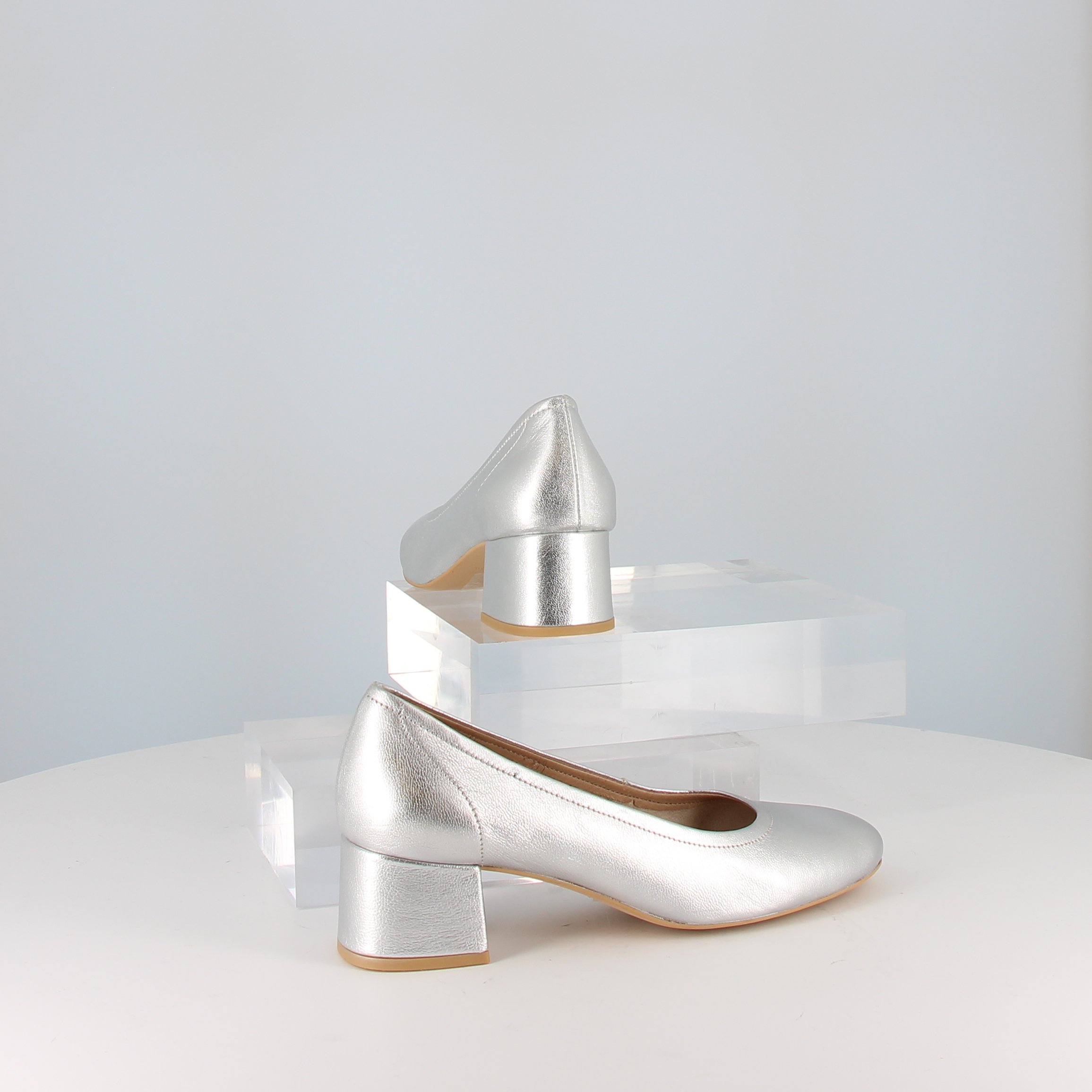André - Mocassins NINAROSE Argent