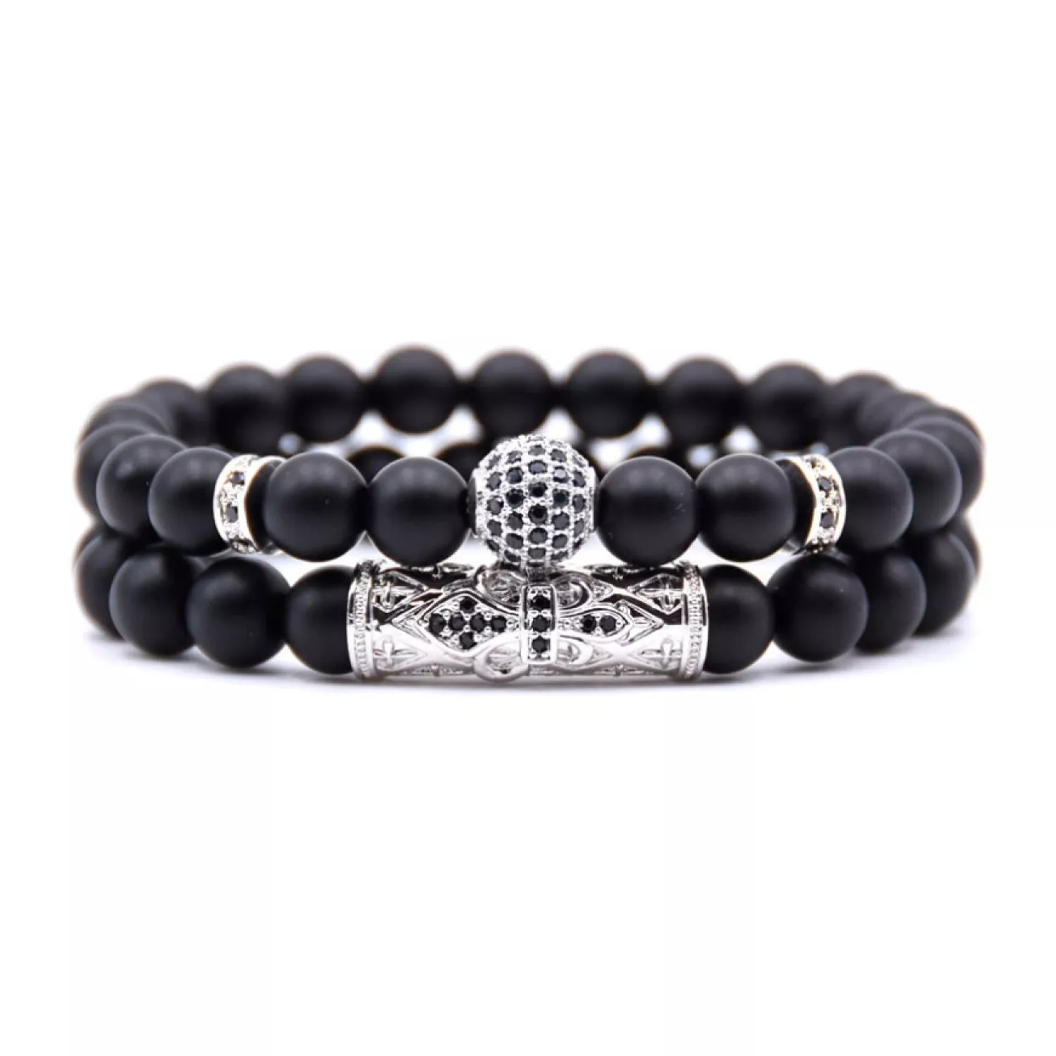 Auxere Gem Double Row Armbånd Sten KXD0210
