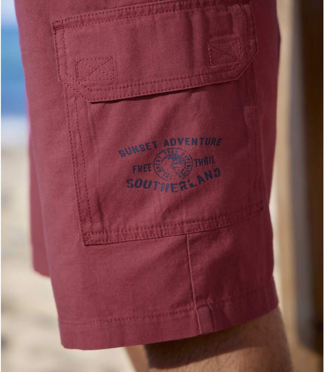 Bermuda Cargo en Toile Canvas