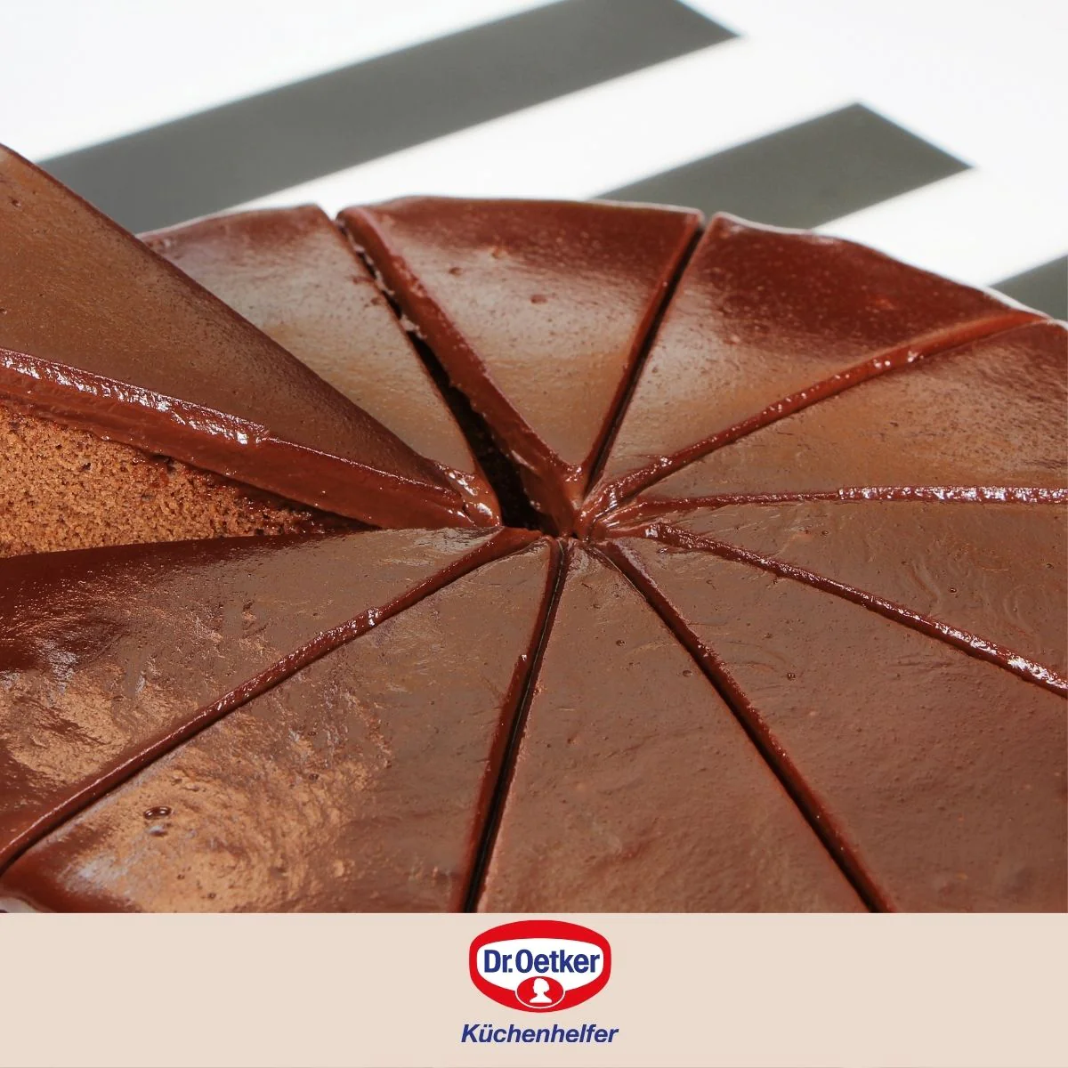 Diviseur de gâteaux 12/16 parts Dr.Oetker Baker Edition Dr. Oetker