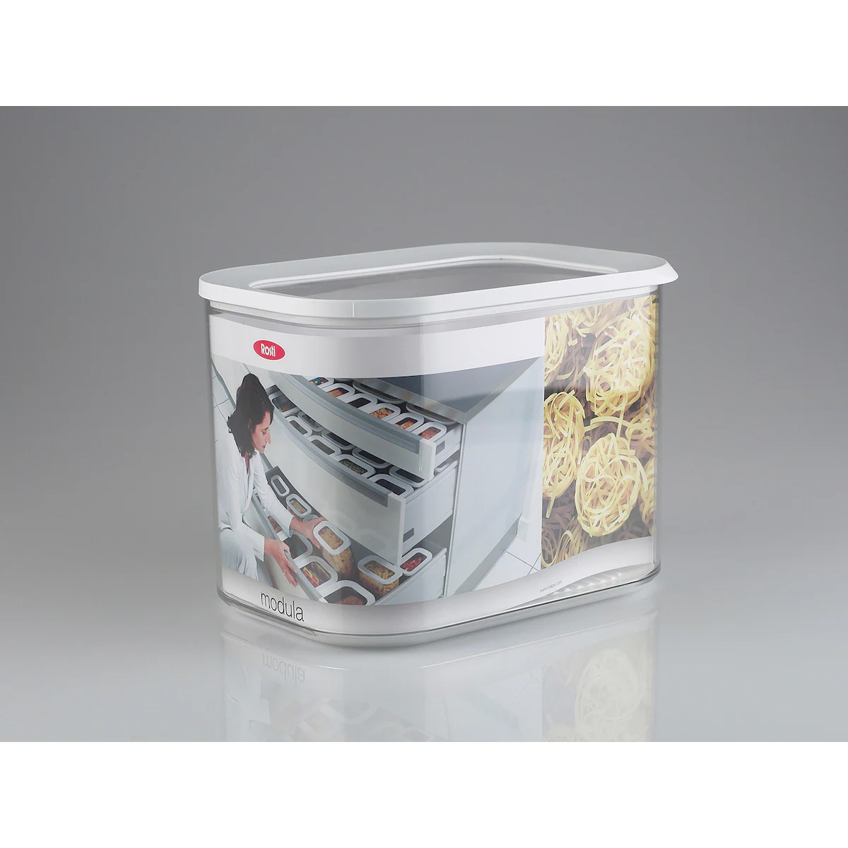 Mepal Modula Storage box 4.5 liter Transparent
