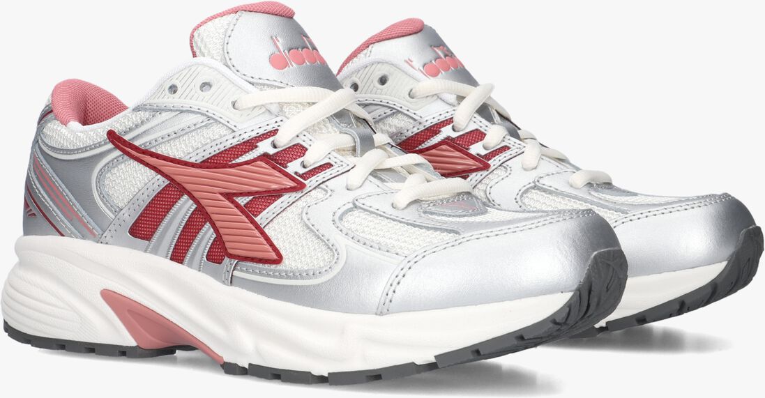 zilveren diadora lage sneakers mythos star