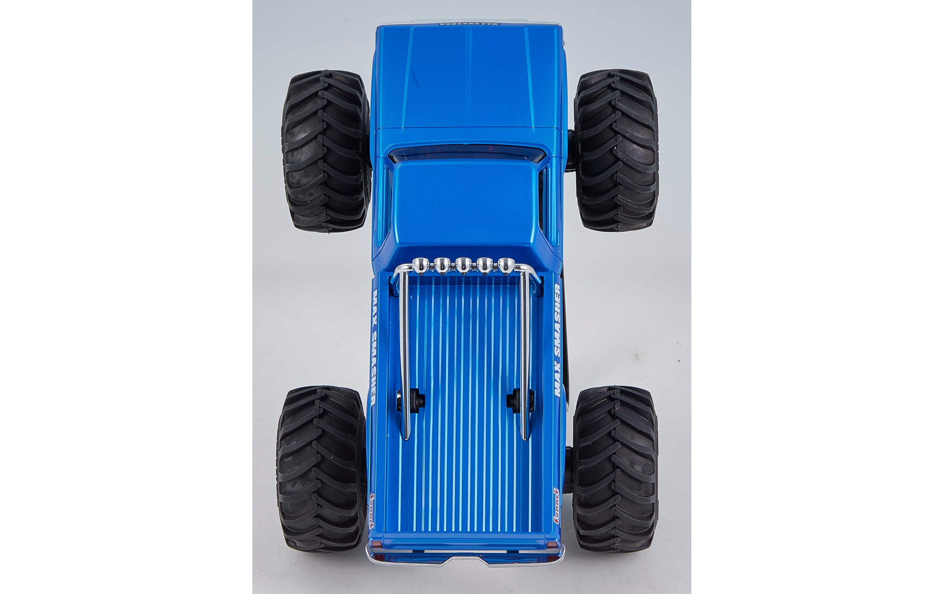 Monster Truck FCX24 Max Smasher 4x4, Blau RTR, 1:24<br>Micro Monstertruck mit 2-Gang Getriebe und Portalachsen