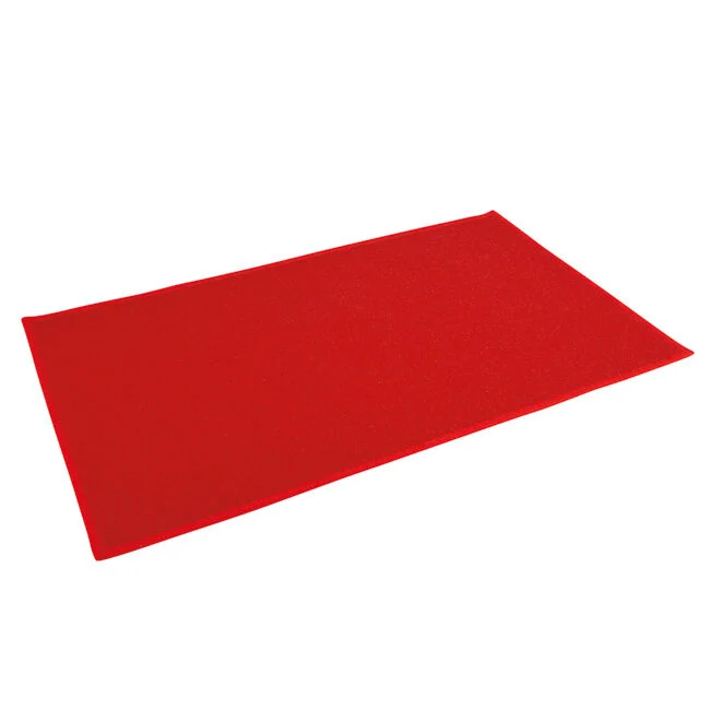 Tapis de cuisine rouge bordeaux