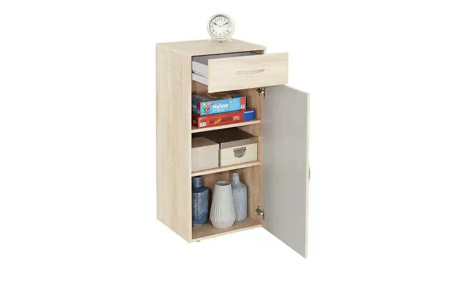Kommode Multischrank-System 45 cm 40 cm Eiche sägerau (Nachbildung)