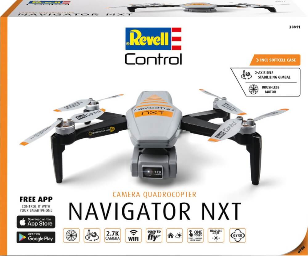 RC Quadrocopter Navigator NXT  , Revell Control Ferngesteuerte Drohne