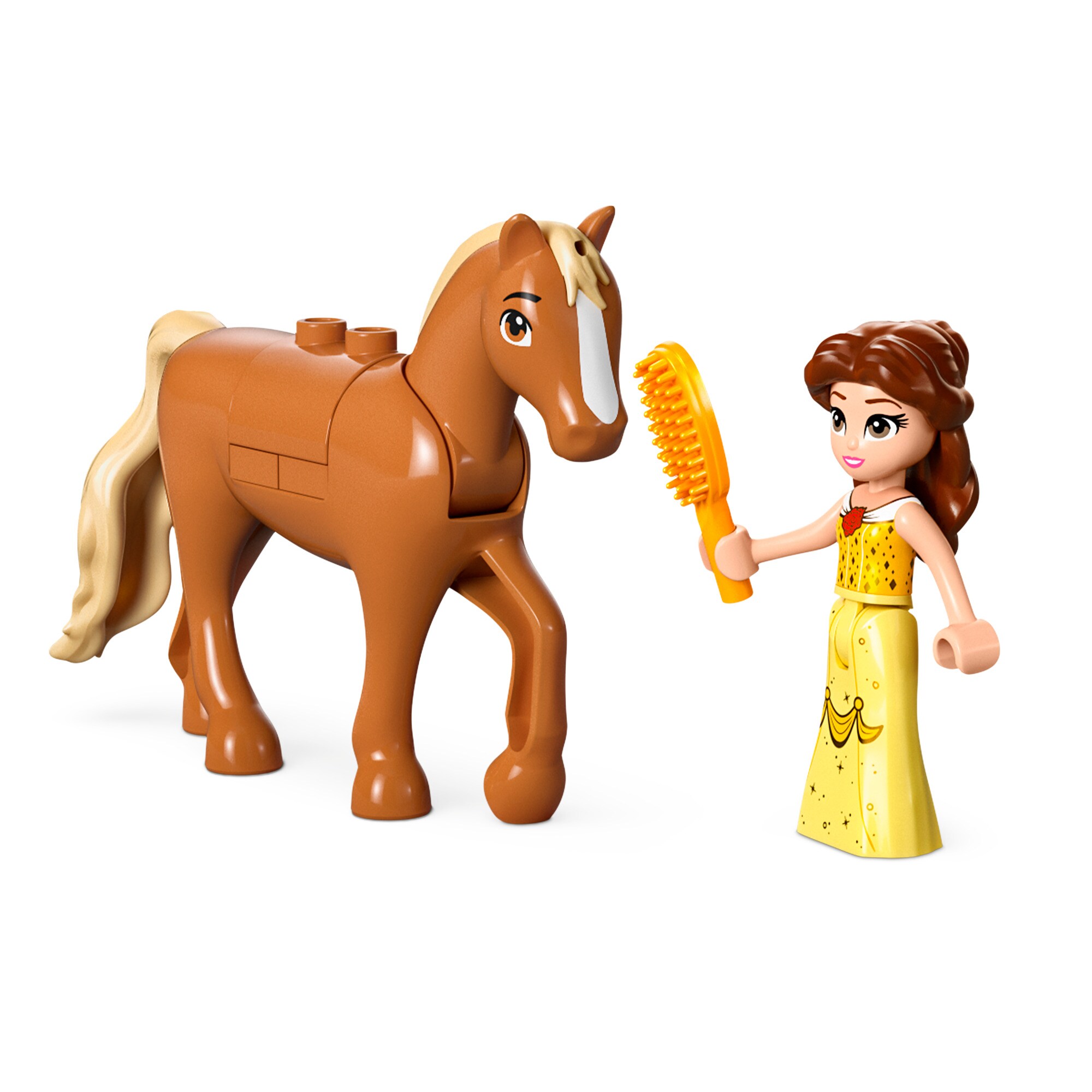 LEGO Konstruktionsspielzeug Disney Princess Belles Pferdekutsche