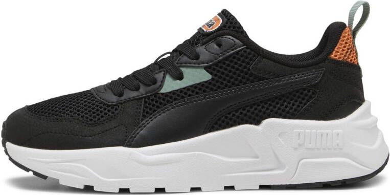 Puma Trinity Lite Mid 90s sneakers zwart groen oranje