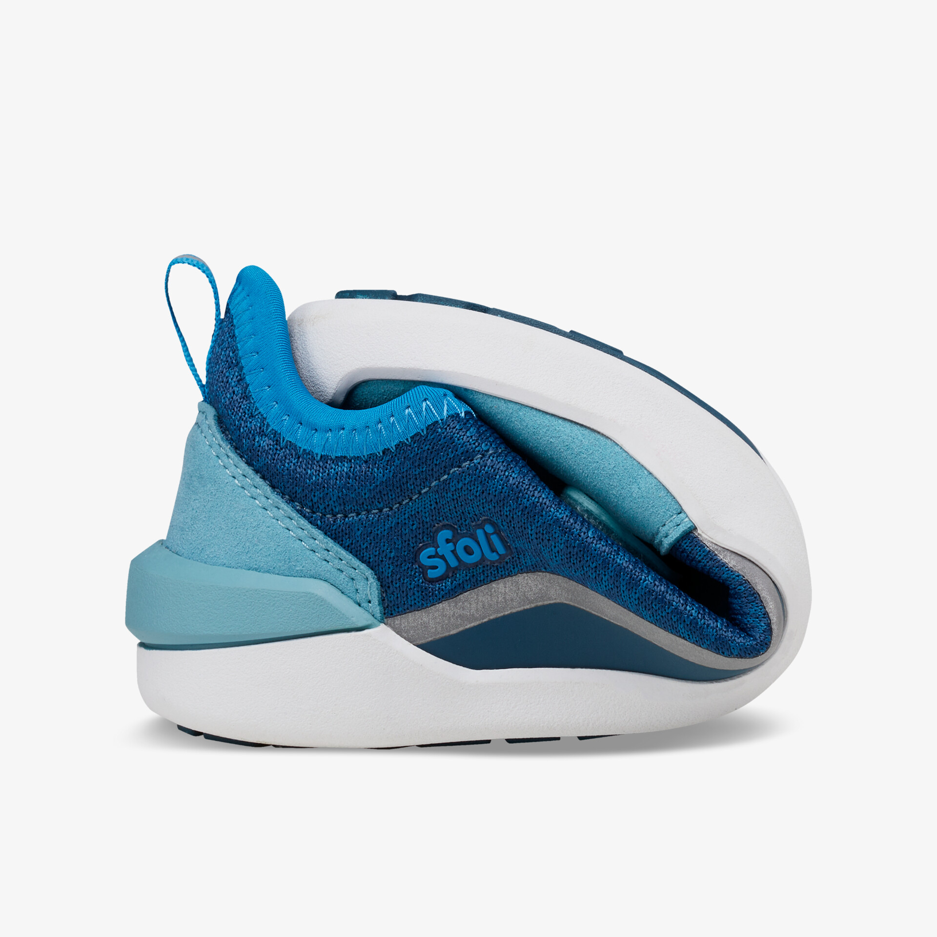 Sfoli Sporti Kinder Halbschuhe blau