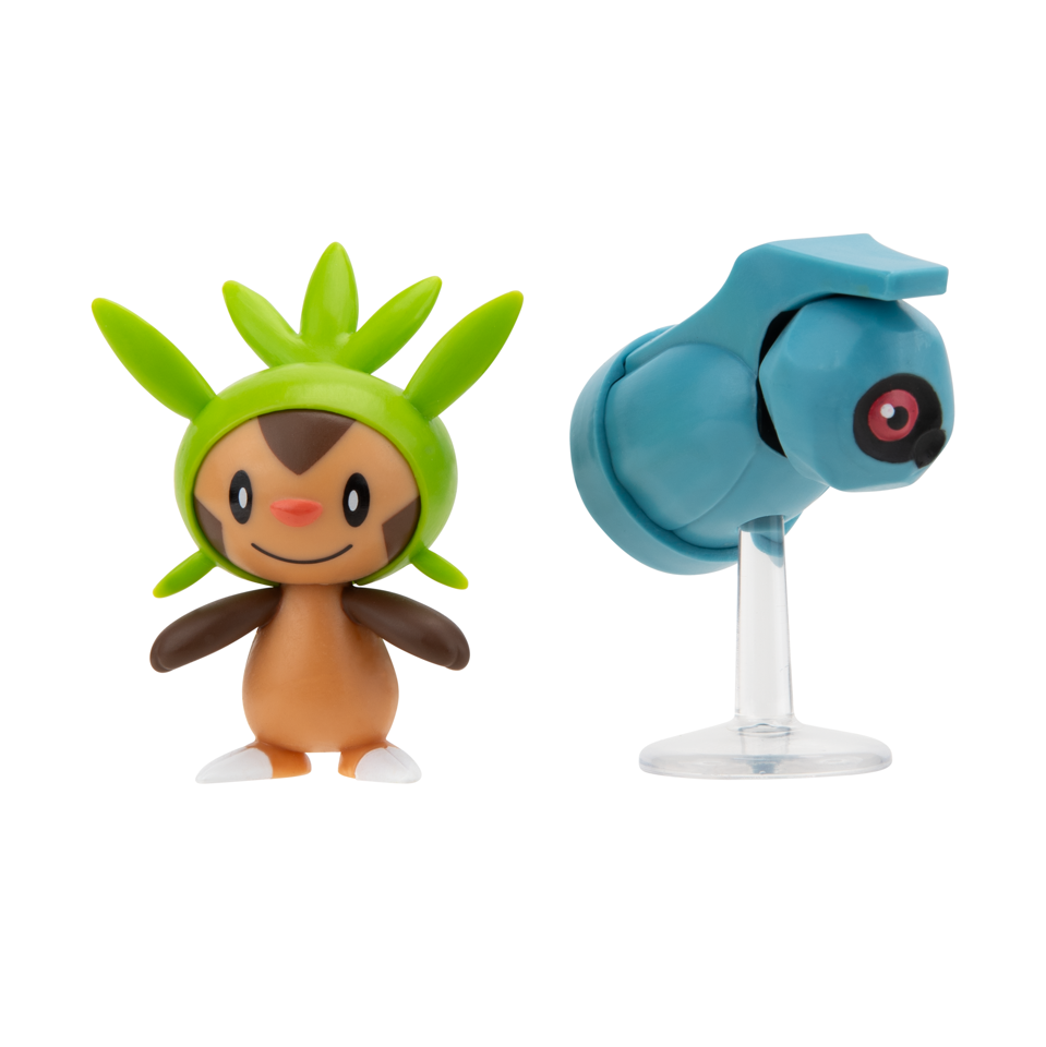 Pokémon - Battle Figure - Chespin & Beldum