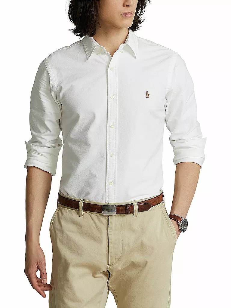 POLO RALPH LAUREN Hemd Slim Fit weiss