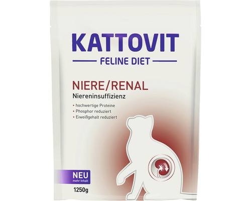 Kattovit Nier/Renaal droogvoer voor katten 1250 g