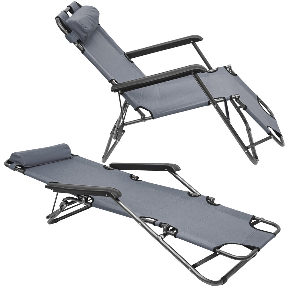 Campingstuhl Liegestuhl Freizeitliege Sonnenliege Strandliege Campingliege Klappliege Liege 153cm |
