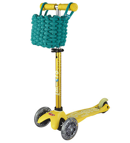 Micro Korb für Tretroller - Quadratisch - Grün
