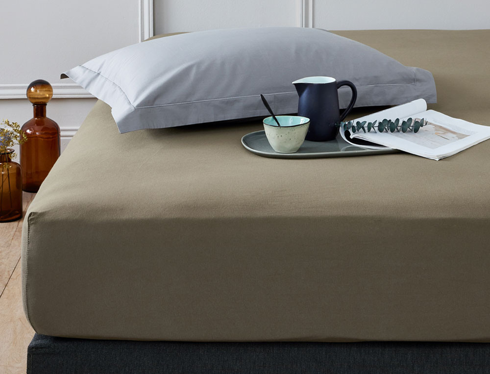 Pack 2 draps-housses-Jersey extensible