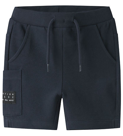 Name It Sweatshorts - Piqué - NmmVivasse - Navy Blazer