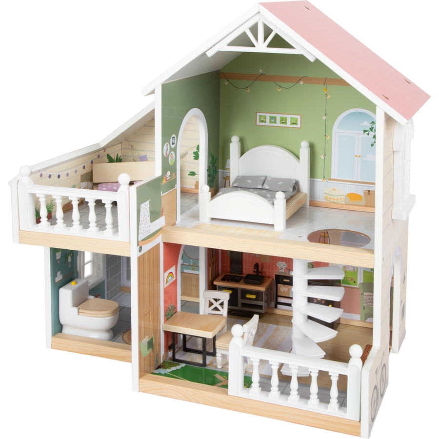 small foot® Puppenhaus mit Dachterrasse