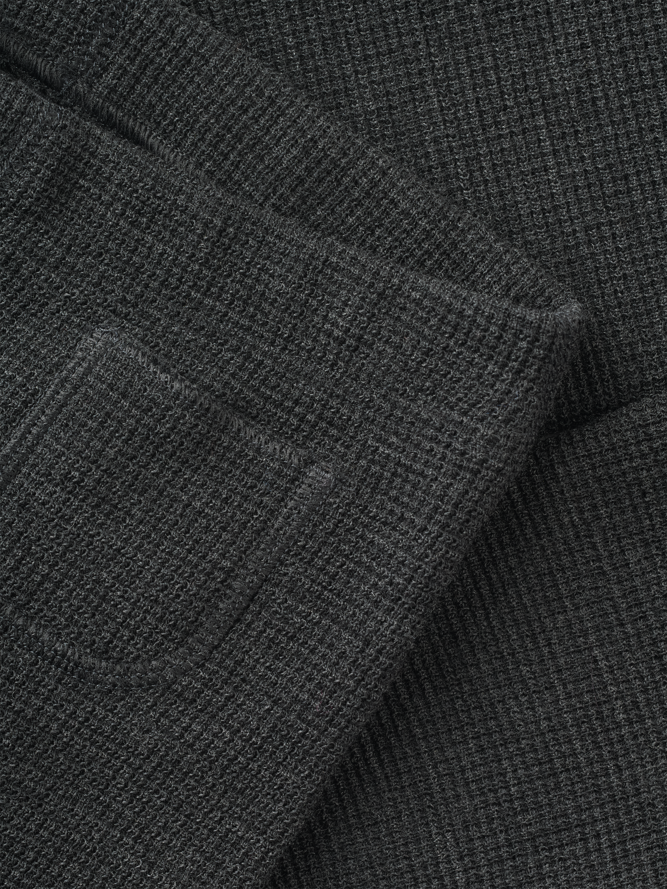 Broek met wafelpatroon in merinowol voor kinderen