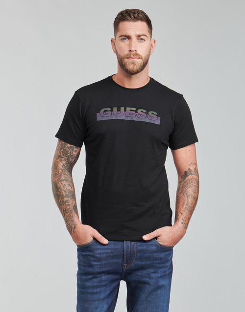 Guess - SS BSC APEX TEE - Noir