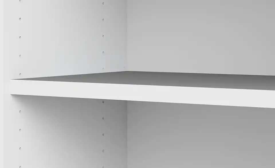 Regal Saale 89,2 cm 113,4 cm Weiß