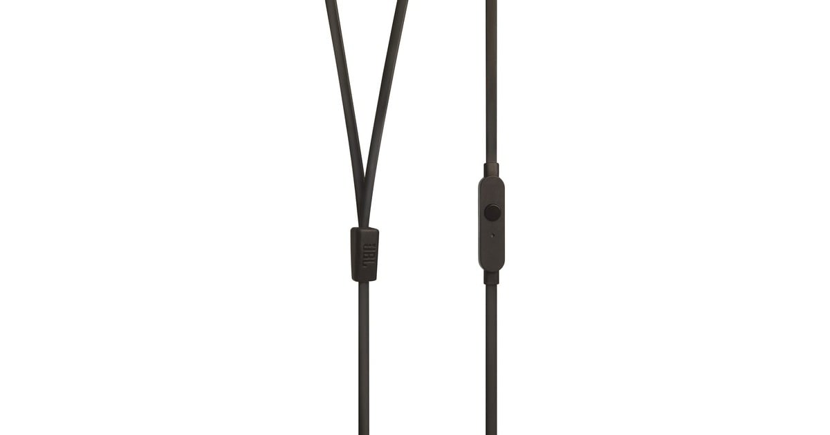JBLTUNE 210 in-ear oortjes  (Zwart)