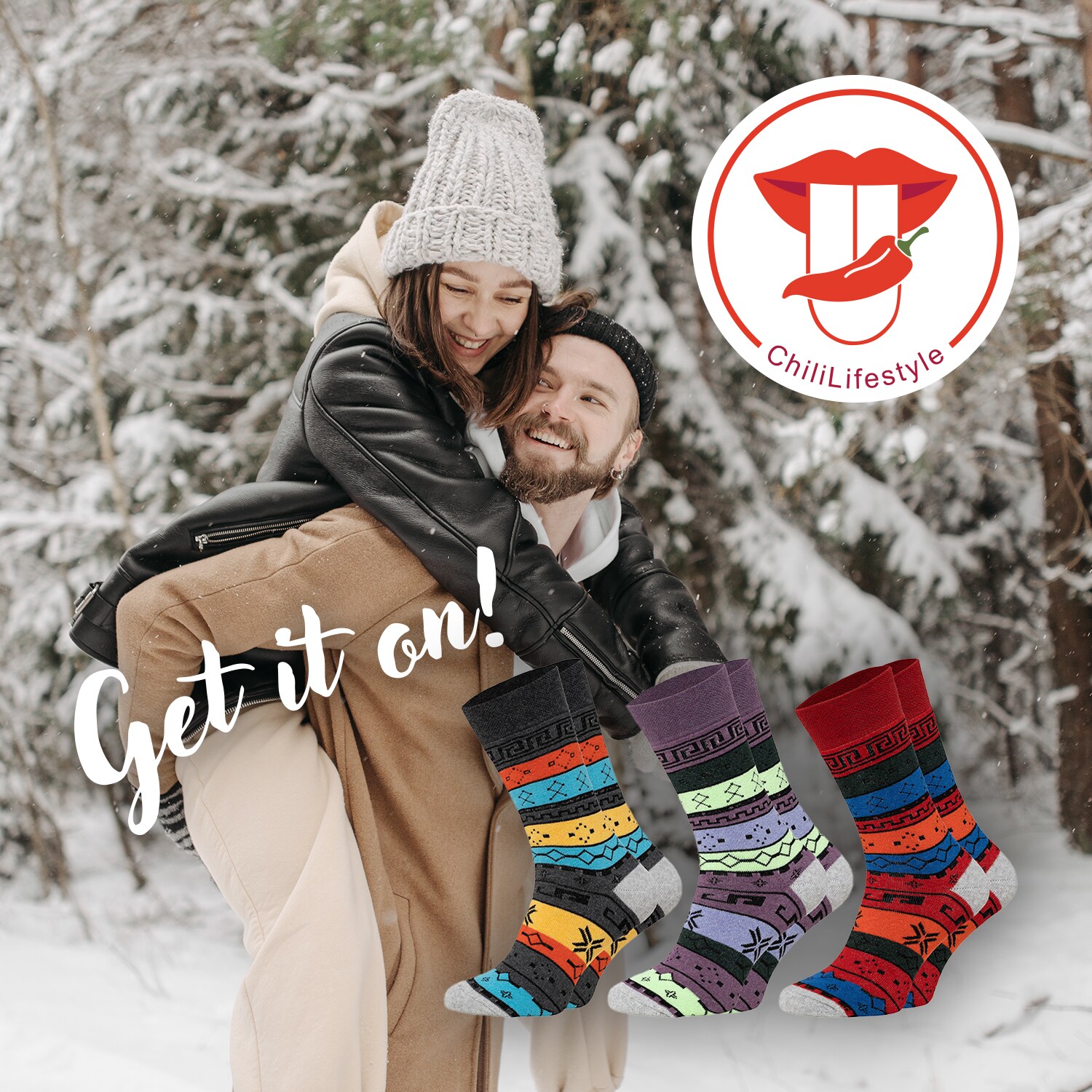 Chili Lifestyle Thermosocken COLOR super warm 6 Paar Baumwolle Weichbund