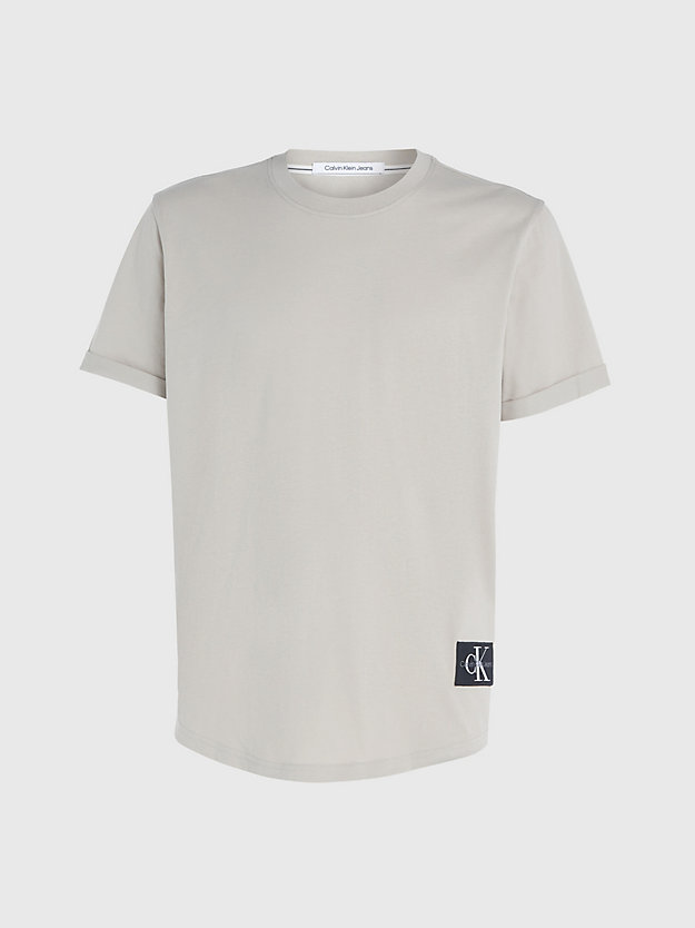 Camiseta de algodão com brasão