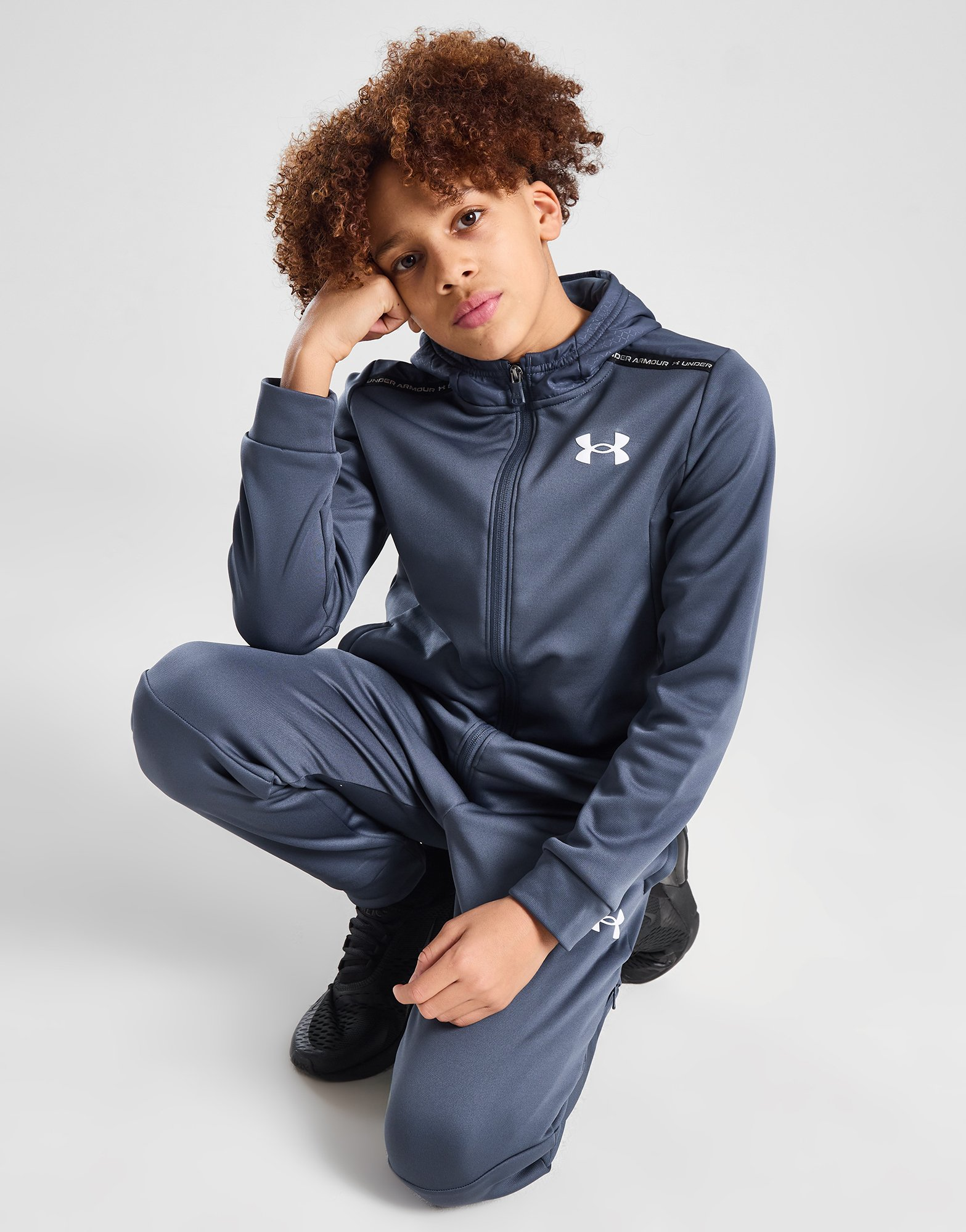 Under Armour Sweat à Capuche UA Armour Fleece Zippé Junior