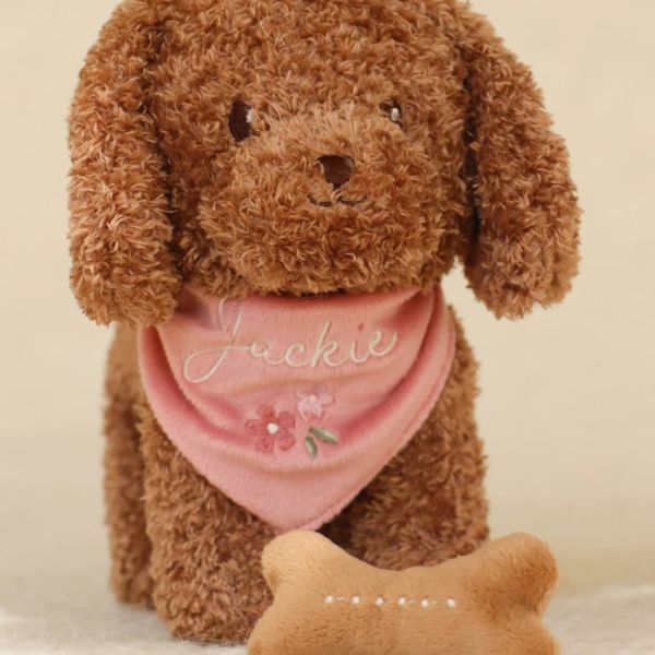 Little Dutch Knuffelhond – Jackie in Tas