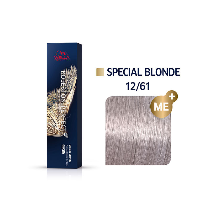 Coloration permanente Koleston Perfect Me+ 12/61 spécial blond violine cendré