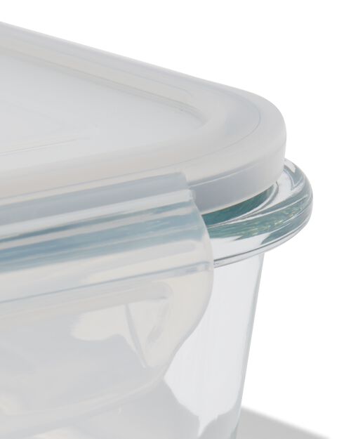 boîte à clip en verre 1L
