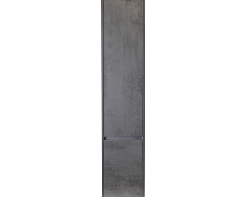 Sanox Dante hoge kast, BxHxD 35 x 160 cm x 35 cm, frontkleur: beton antraciet mat
