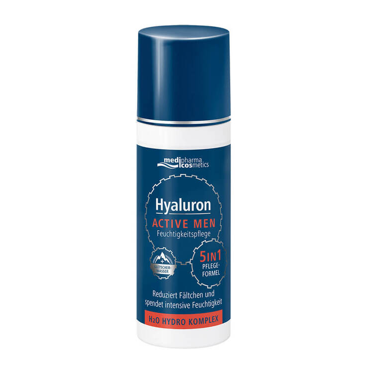 Hyaluron Active Men Feuchtigkeitspflege Creme, 50 ml