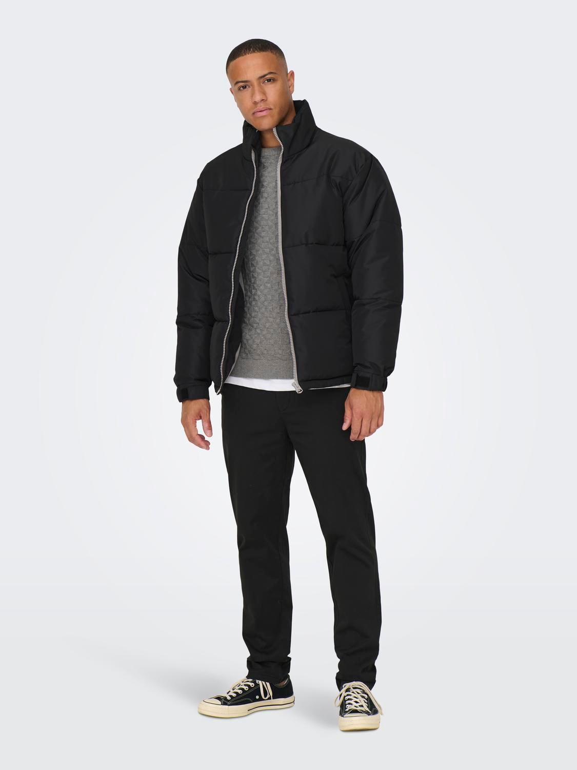 ONSCATCH Daunenjacke Black