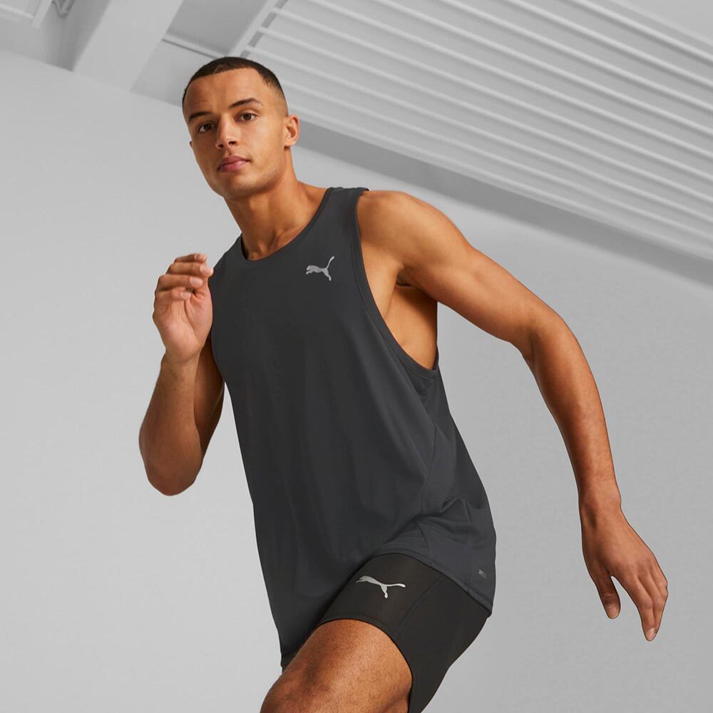 PUMA Run Favorite Hardoop Singlet Zwart Heren