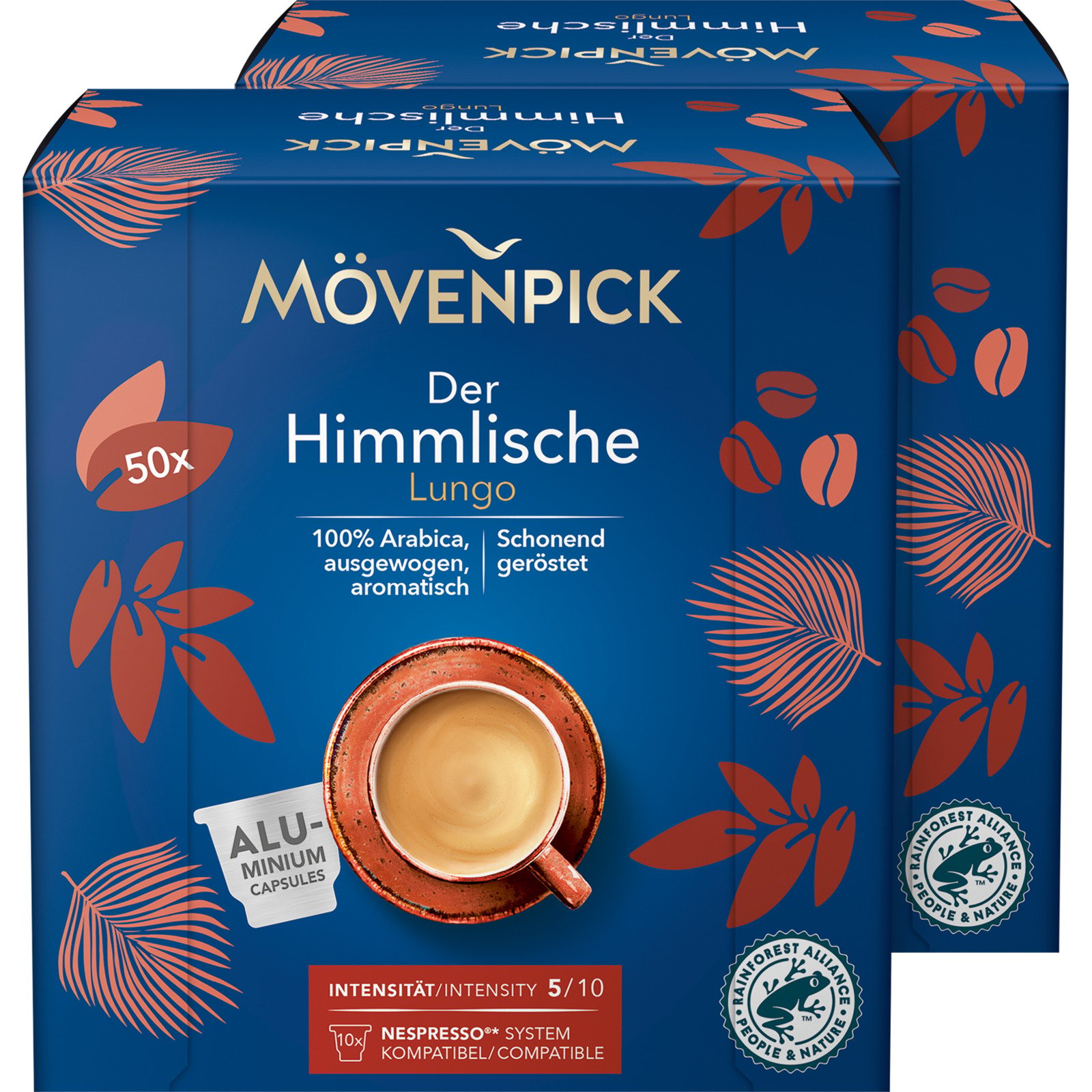 Mövenpick Lungo Der Himmlische 2 x 50 Kapseln