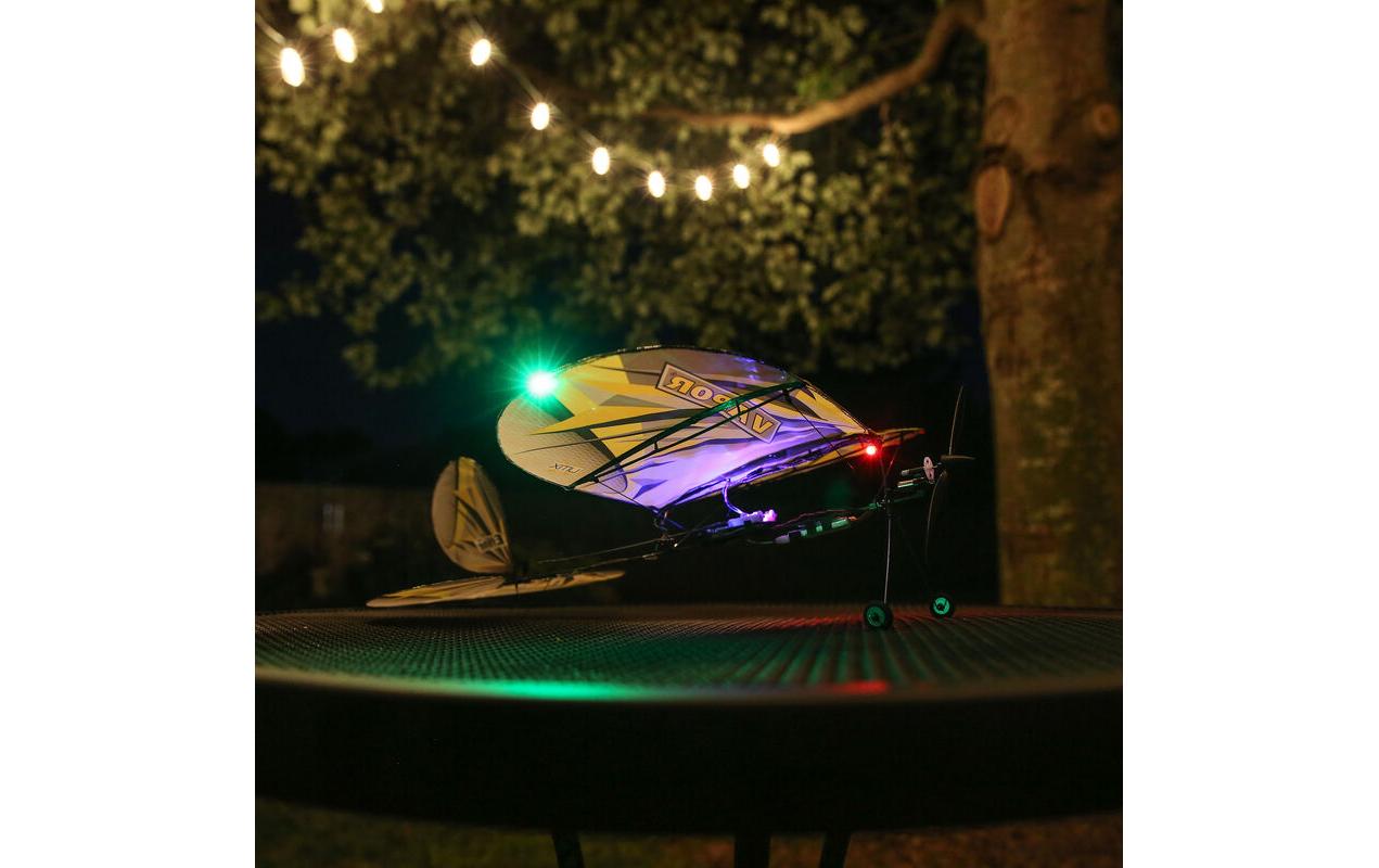 Slowflyer UMX Night Vapor 367 mm BNF Basic<br>Micro Flugmodell mit Beleuchtung
