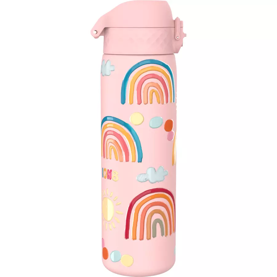 ion8 Wasserflasche Edelstahl 600 ml rosa