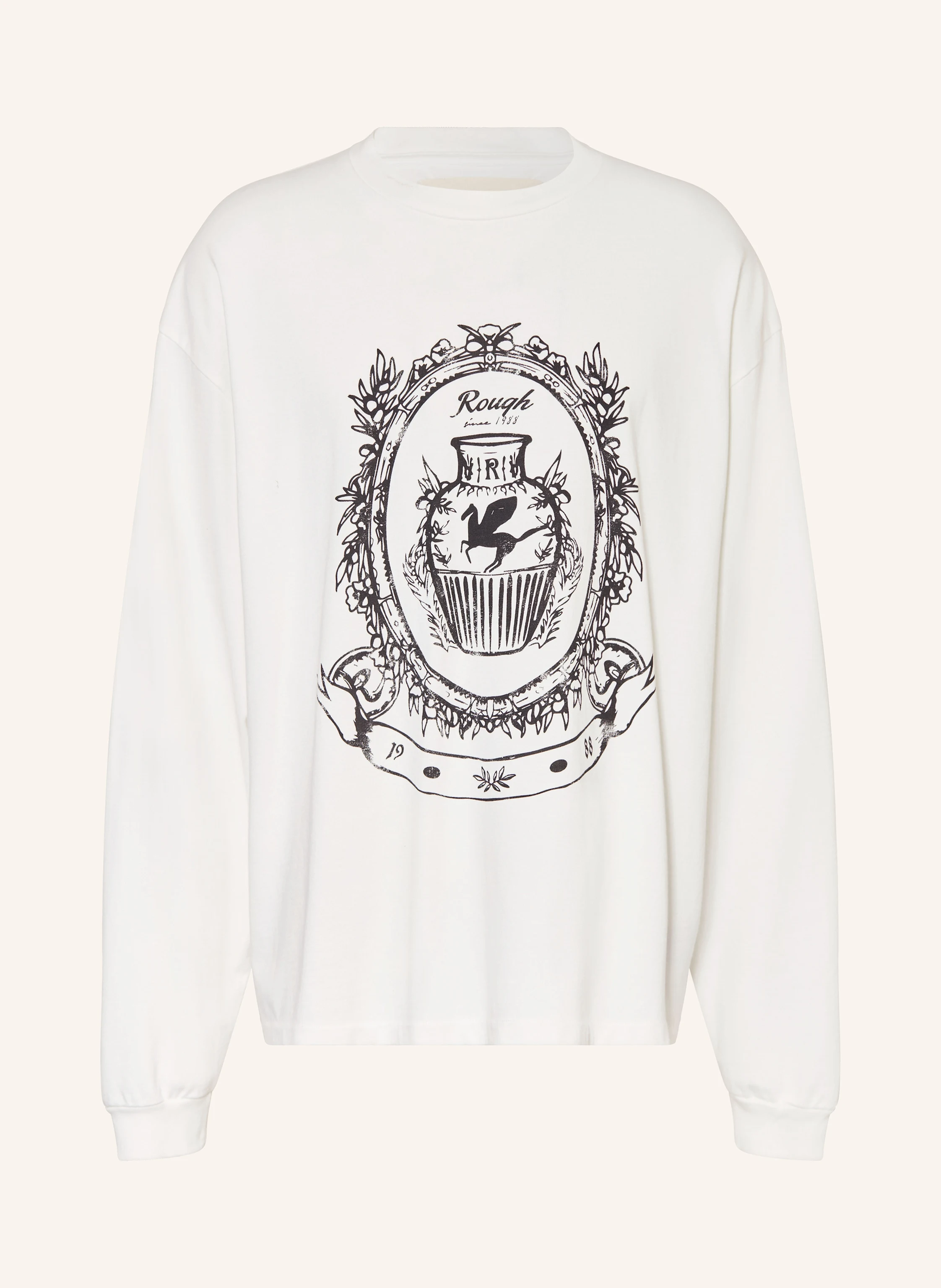 rough. Oversized-Longsleeve FAMILY CREST