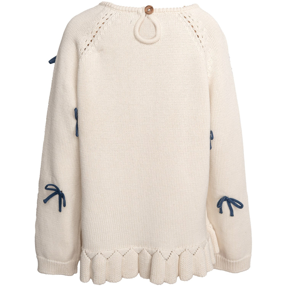 Køb Hanevild Ivory More Bows Sweater