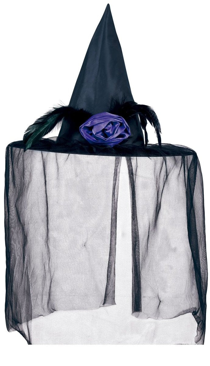 Halloween Heksenhoed Sluier