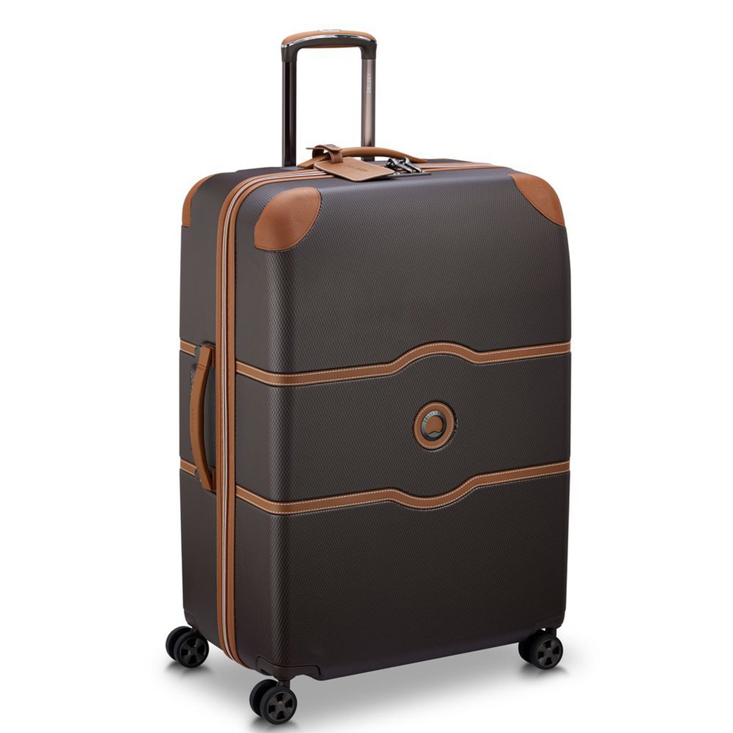 Delsey Chatelet Air 2.0 4 Wheel Large Trolley 76 marron