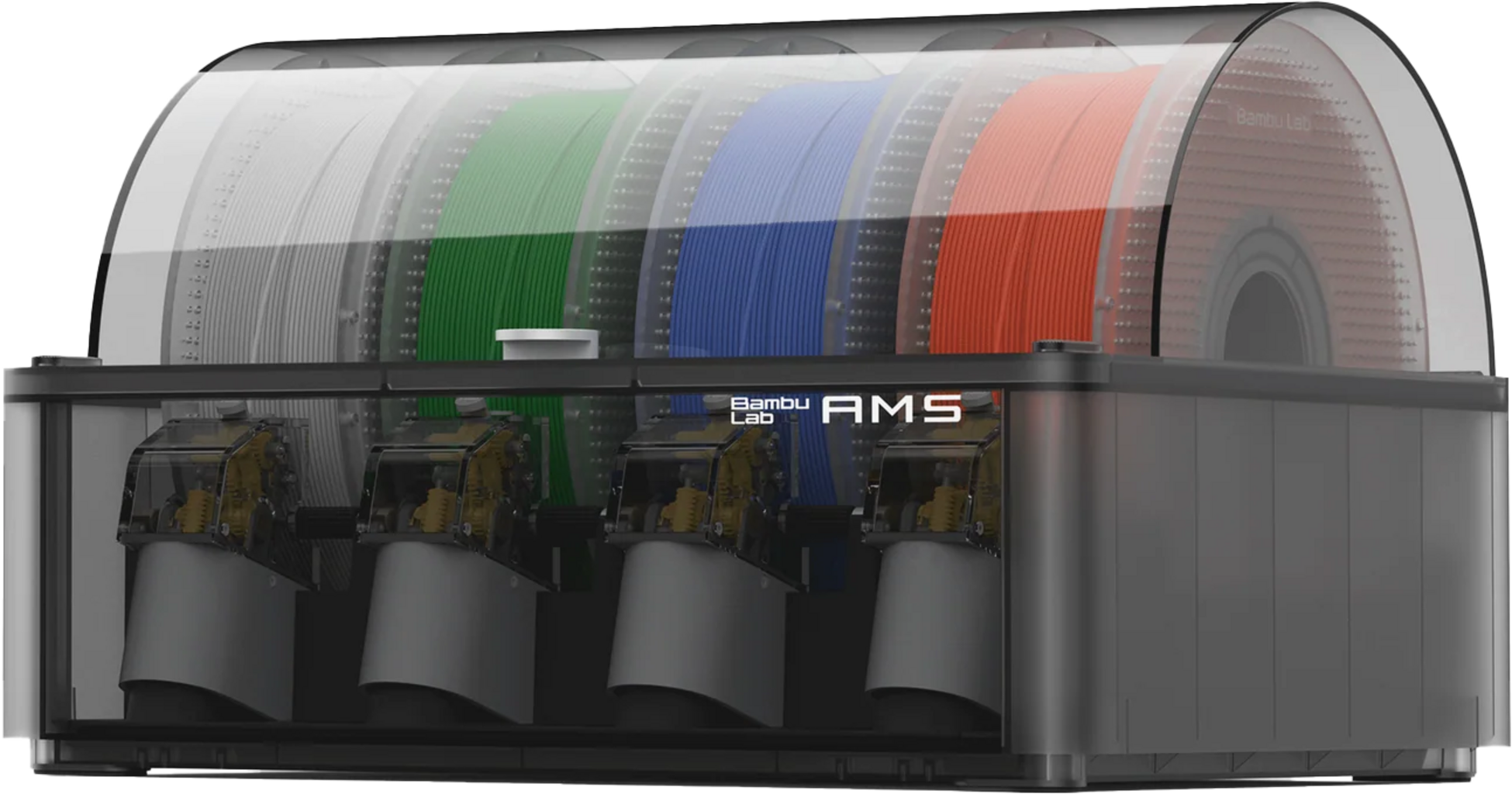 Bambu Lab  AMS    Automatic Material System für Multi Material & Multi Color Druck in bis zu 16 Farben