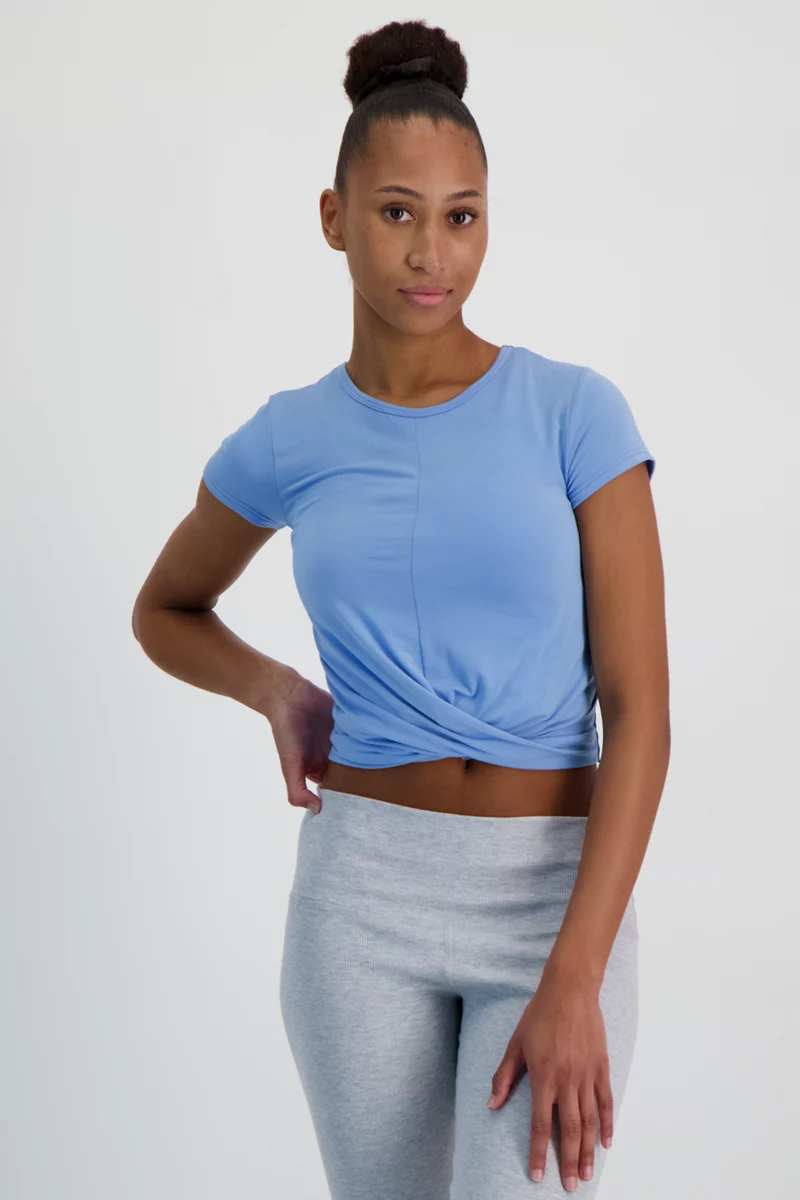 POWERZONE Yoga Crop Damen T-Shirt